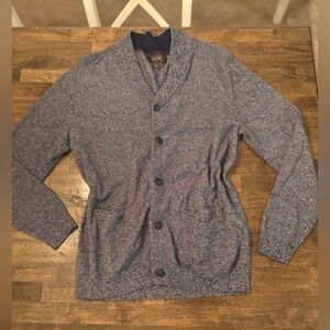 Tasso Elba Grey Knit Cardigan
